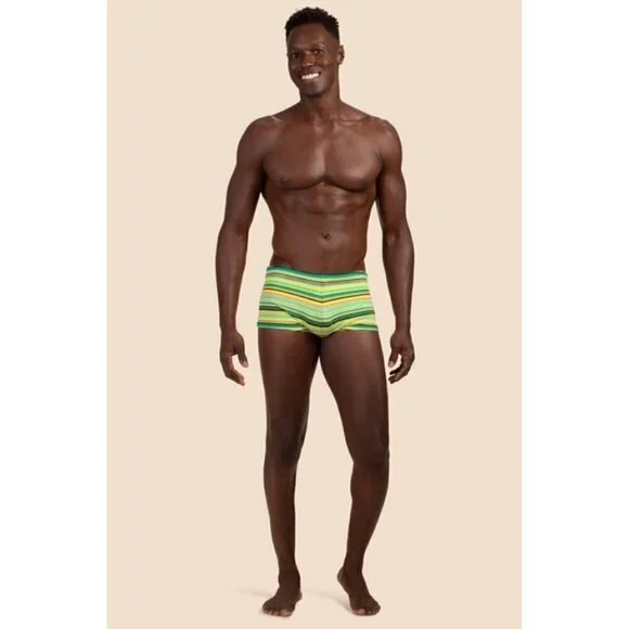 MR TURK Sorrento Swim Trunk ~ Stripe Swim Knit